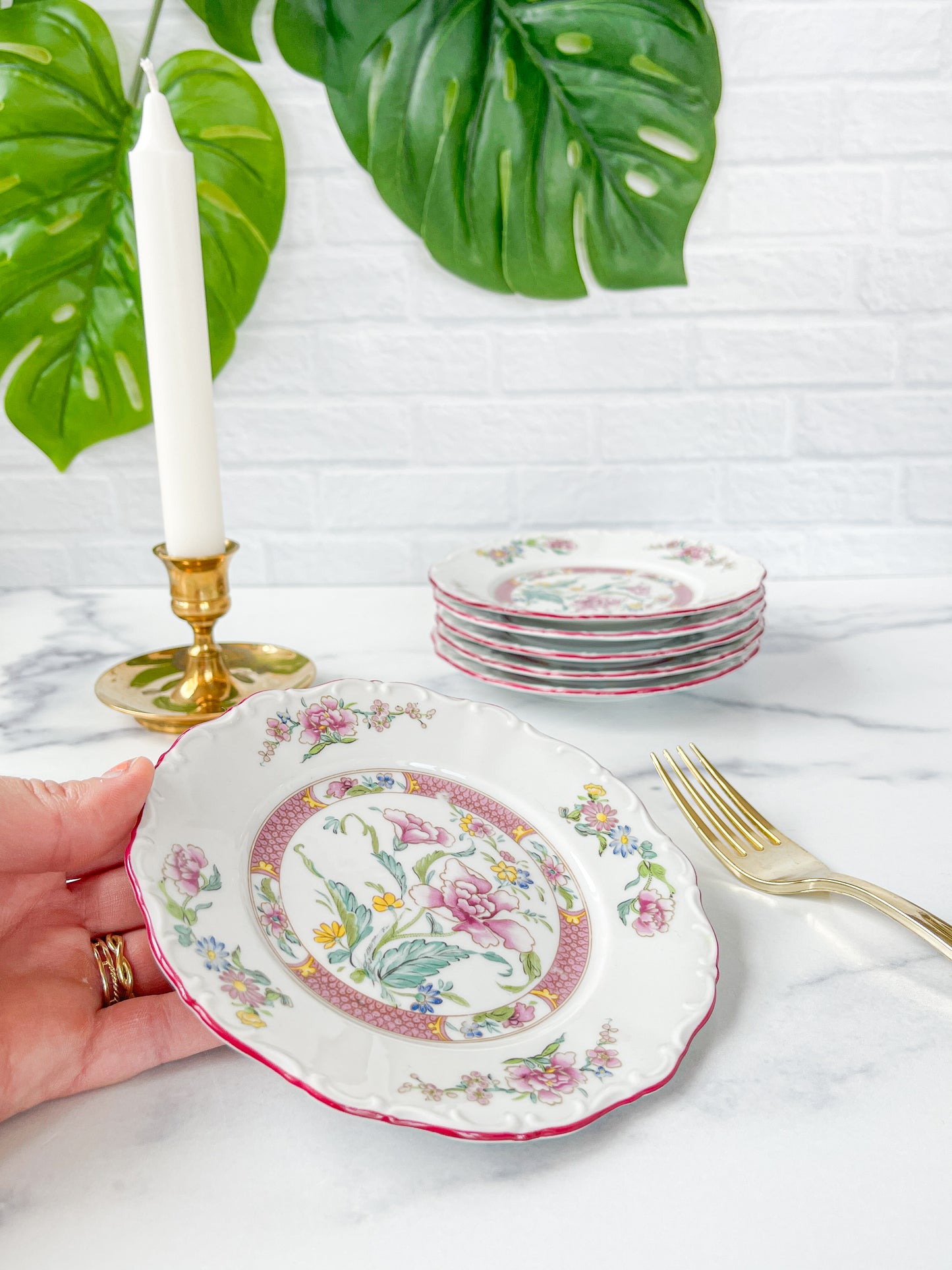 Set of 6 Seltmann Weiden Bavaria Dessert Plates