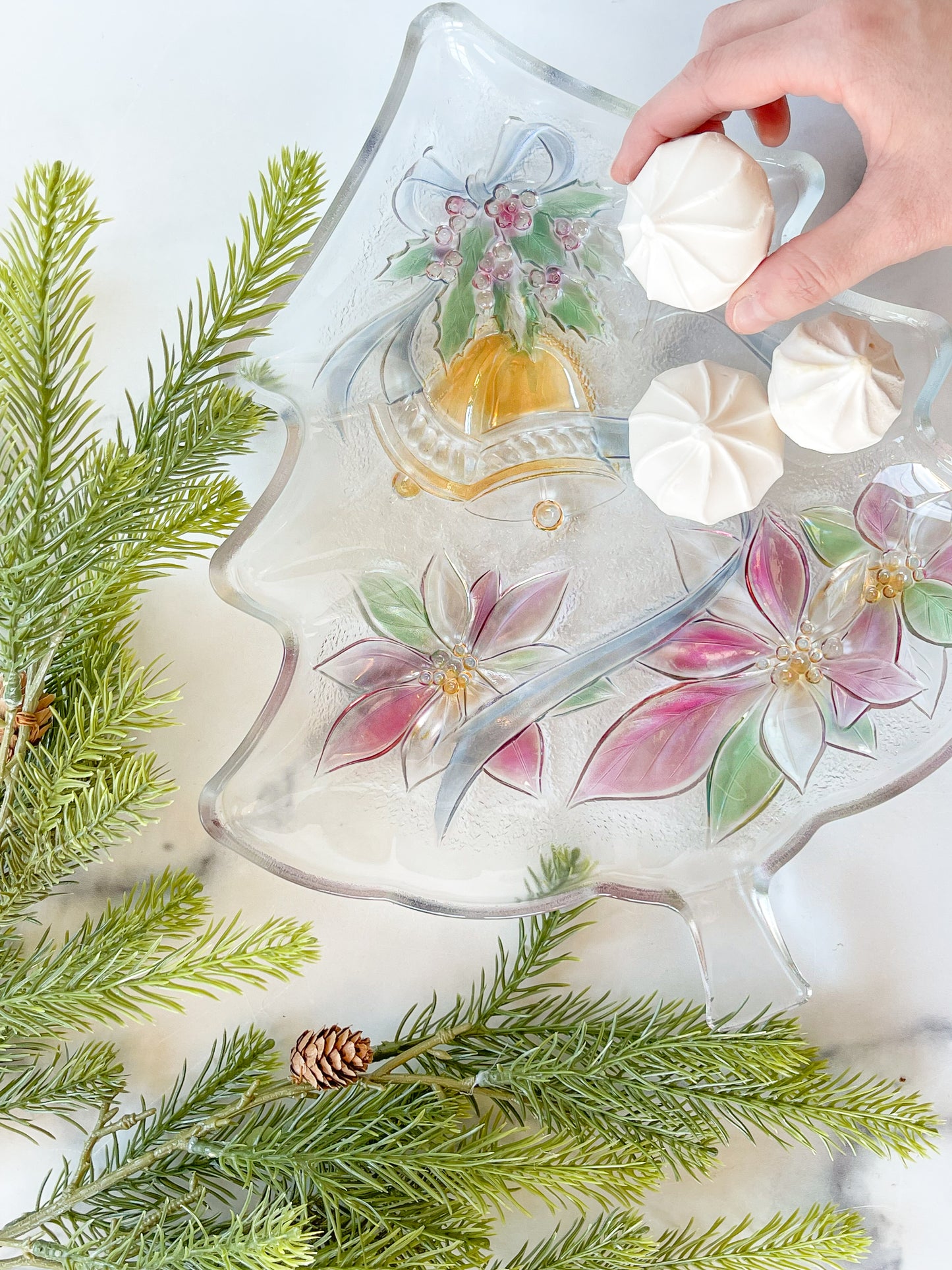 mikasa christmas tray