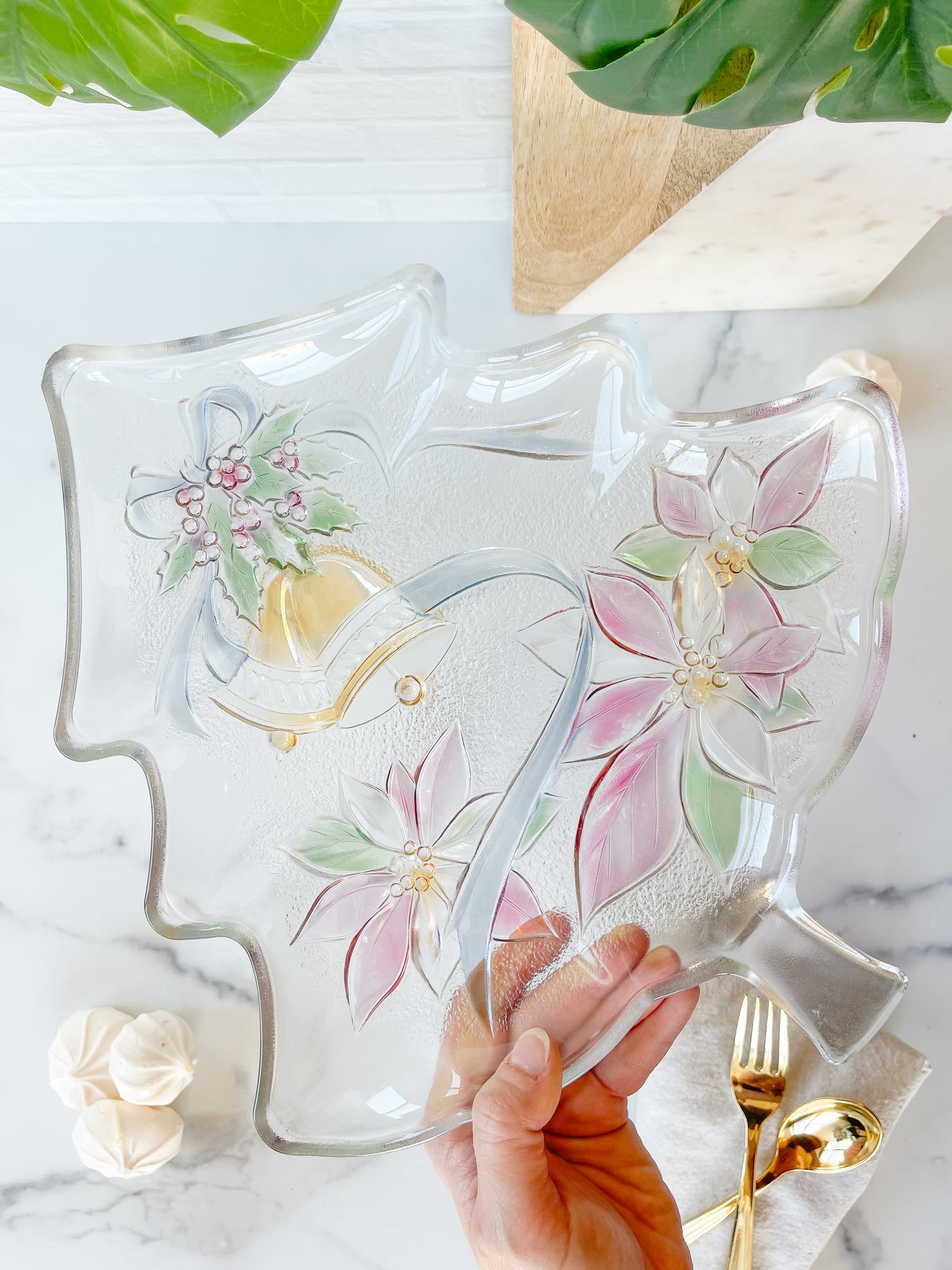mikasa christmas tray