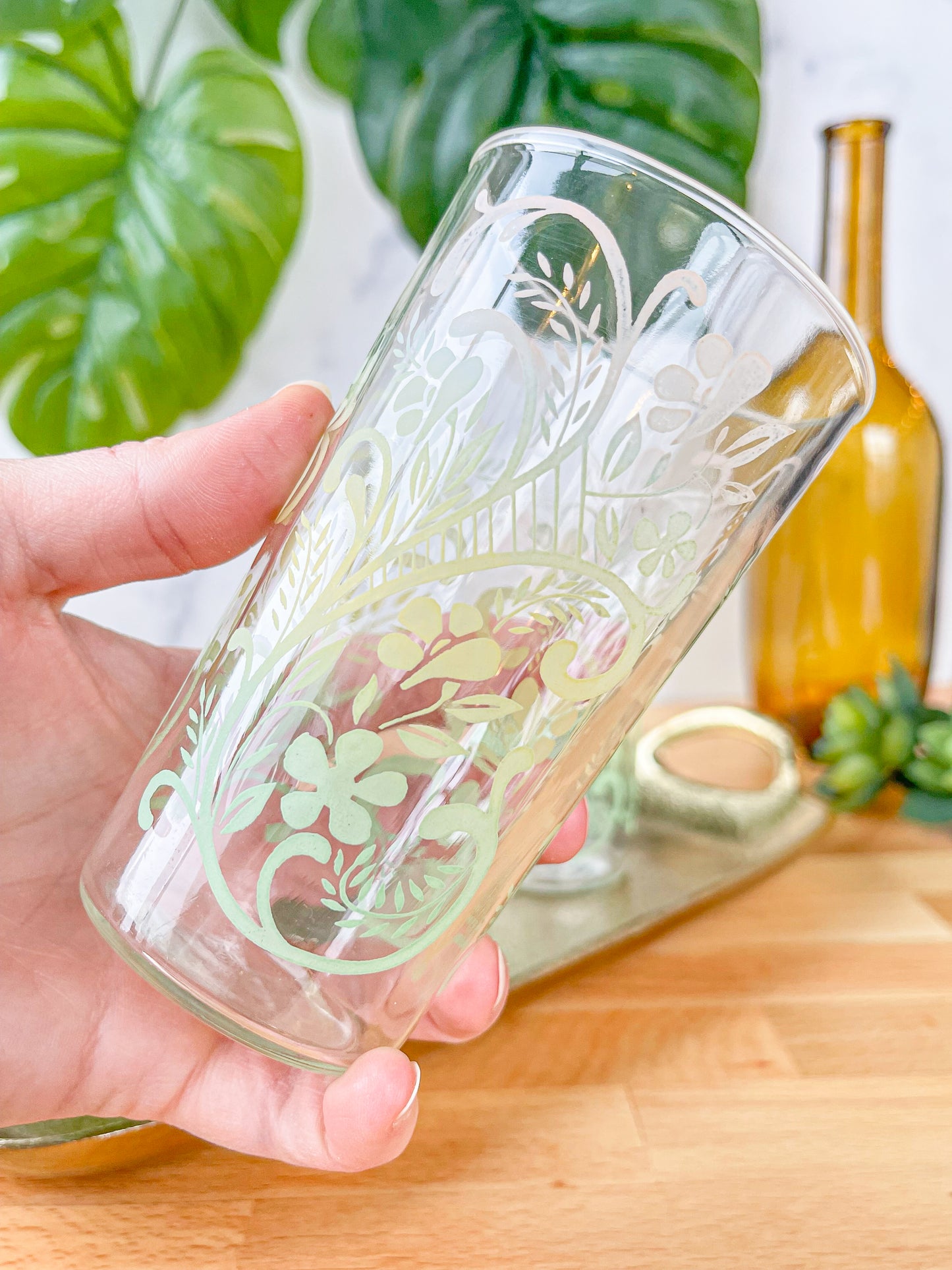 pair of pastel-printed glasses