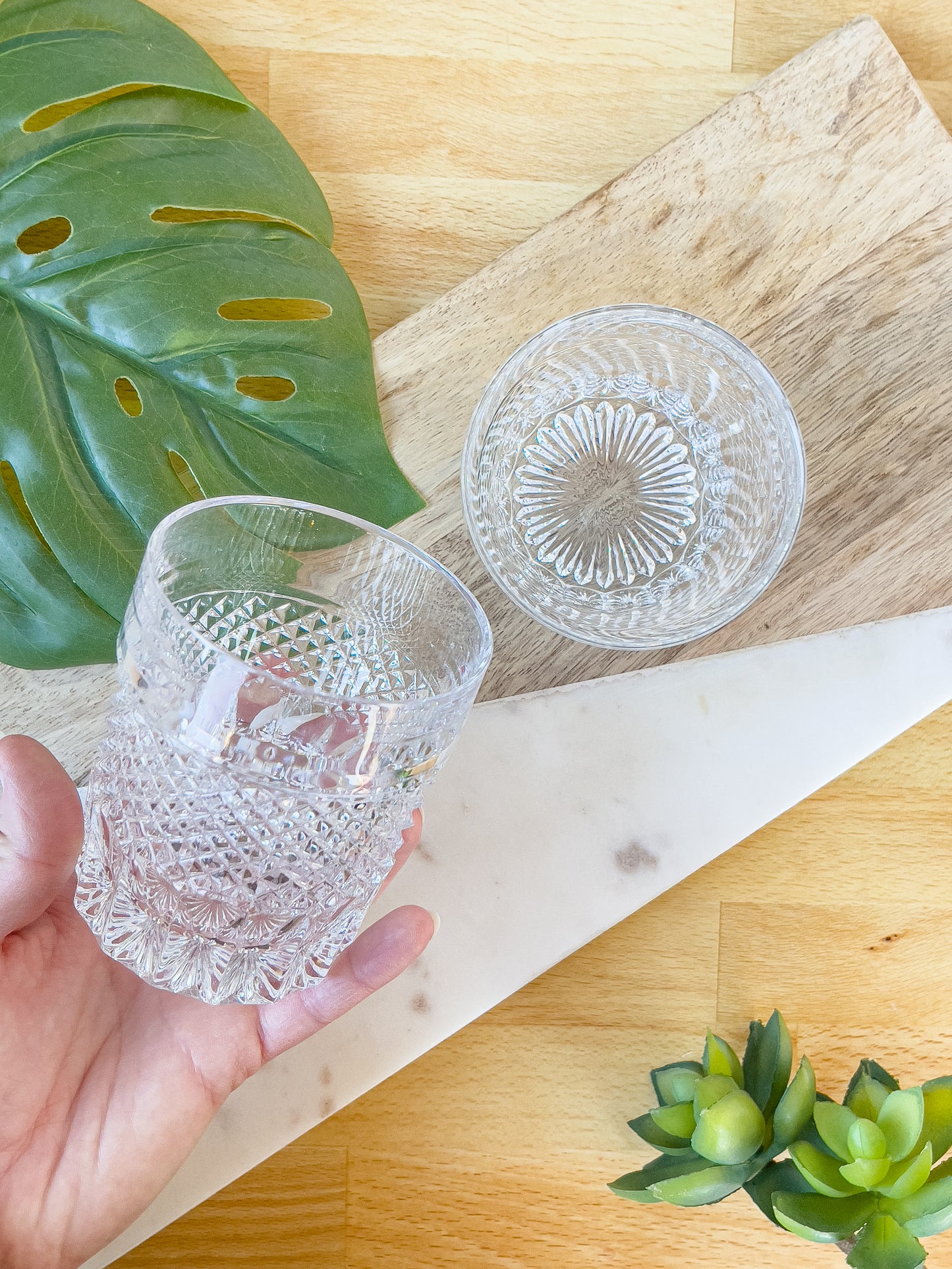 pair of diamond-band rocks glasses