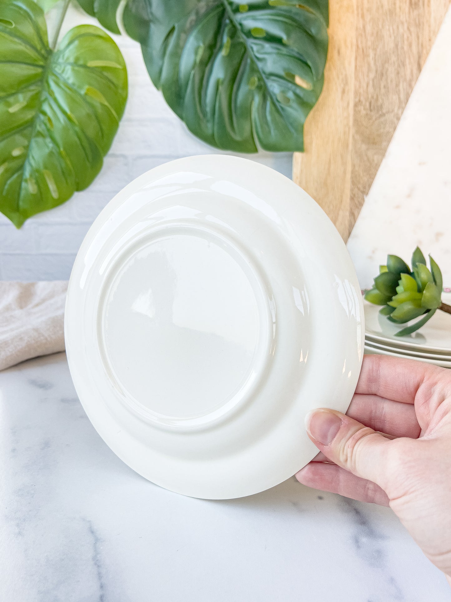 mt clemens 1930s dessert plates